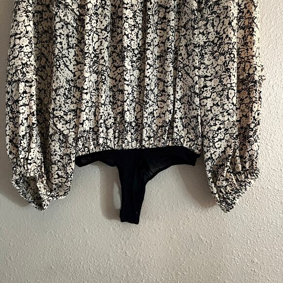 Free People All Tucks Printed bodysuit - Picture 4 of 11